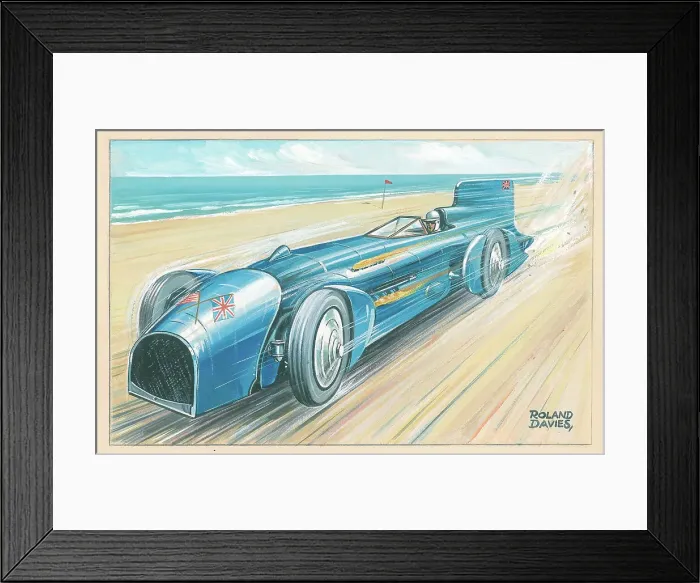 Framed Print : Bluebird, 1930s Framed Print : Bluebird, 1930s
