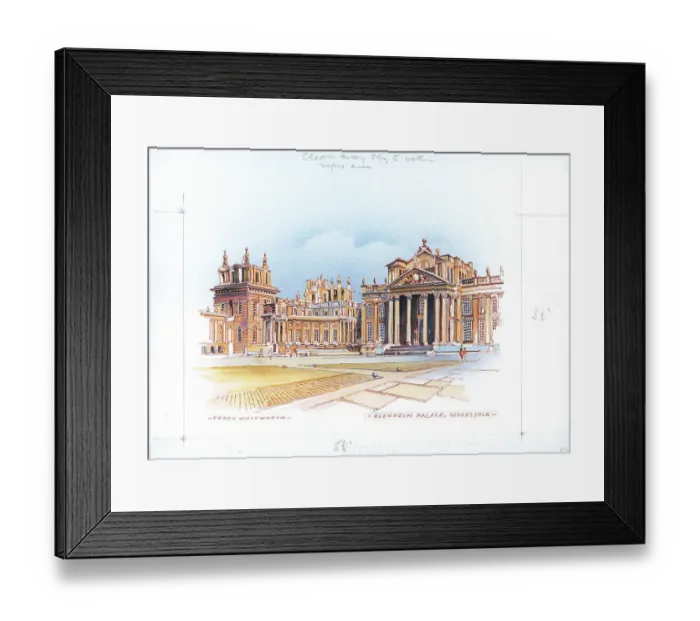 Framed Print : Blenheim Palace, Woodstock Framed Print : Blenheim Palace, Woodstock