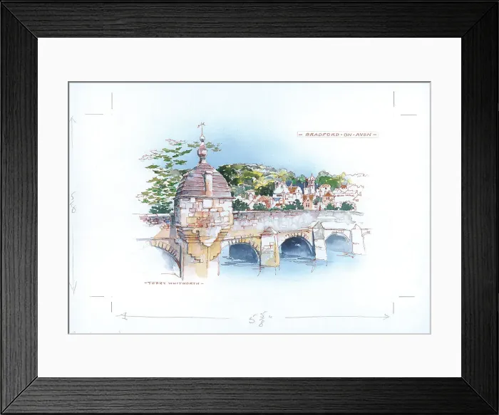 Framed Print : Bradford-on-Avon Framed Print : Bradford-on-Avon