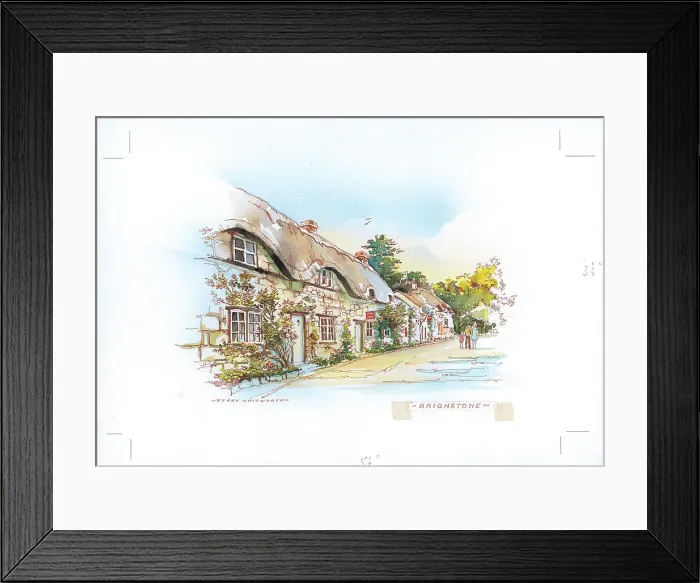 Framed Print : Brighstone, Isle of Wight Framed Print : Brighstone, Isle of Wight