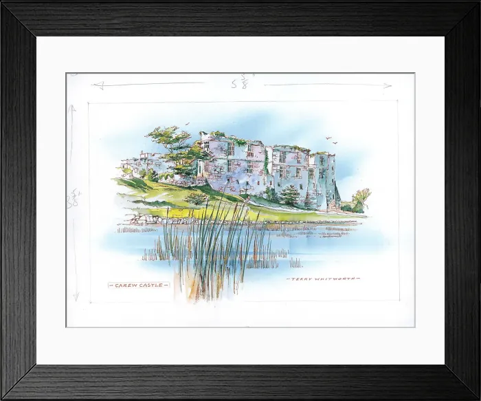 Framed Print : Carew Castle Framed Print : Carew Castle