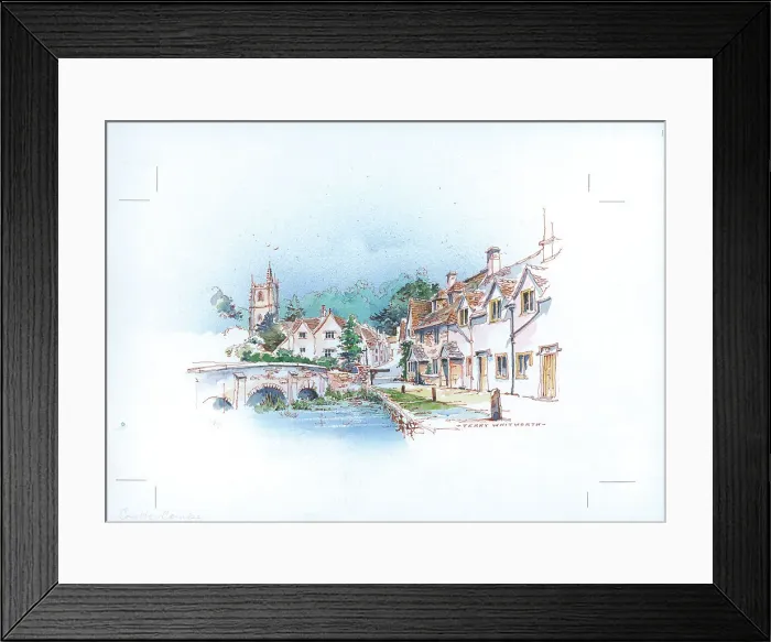 Framed Print : Castle Combe Framed Print : Castle Combe