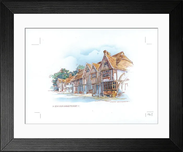 Framed Print : Chiddingstone Framed Print : Chiddingstone
