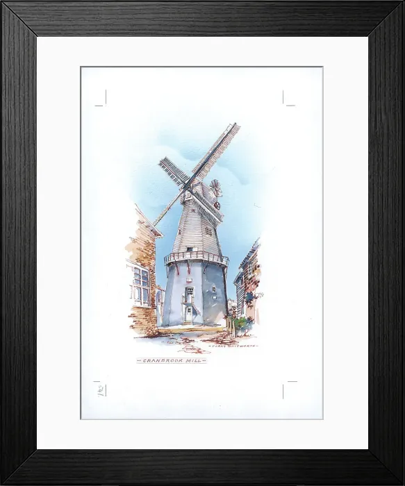 Framed Print : Cranbrook Mill Framed Print : Cranbrook Mill