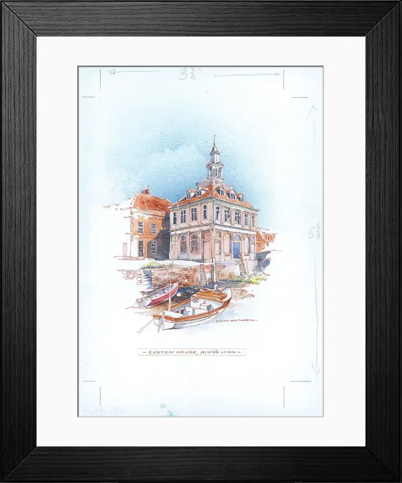Framed Print : Custom House, King's Lynn Framed Print : Custom House, King's Lynn
