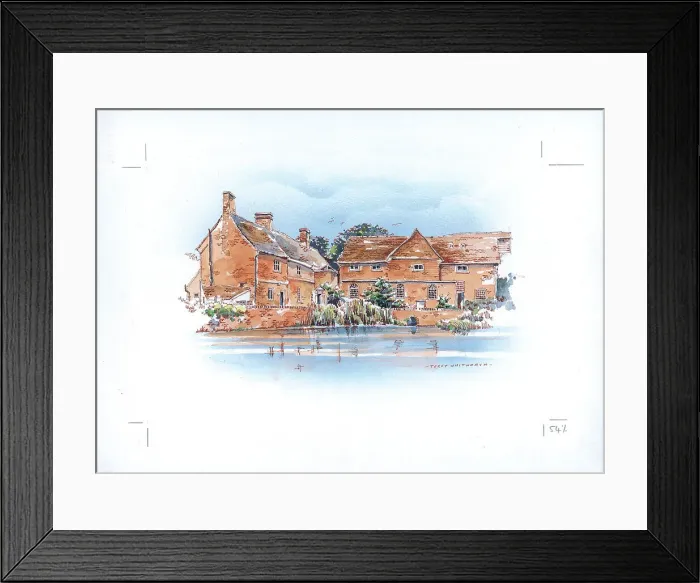 Framed Print : Flatford Mill (John Constable) Framed Print : Flatford Mill (John Constable)