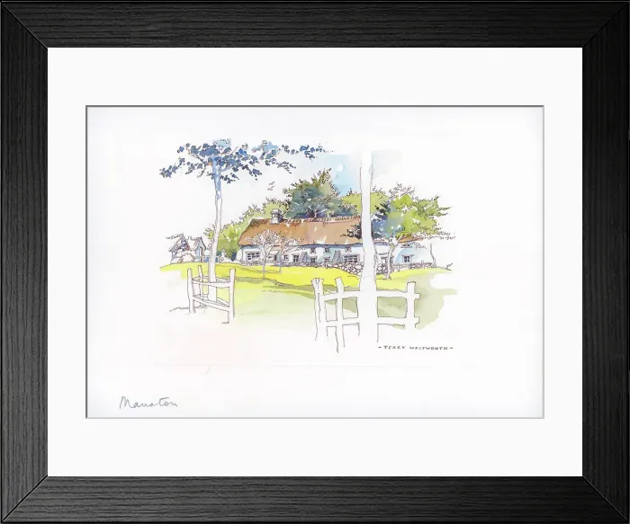 Framed Print : Manaton, Dartmoor Framed Print : Manaton, Dartmoor
