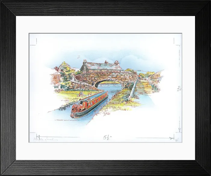 Framed Print : Marple Junction, Macclesfield Canal Framed Print : Marple Junction, Macclesfield Canal
