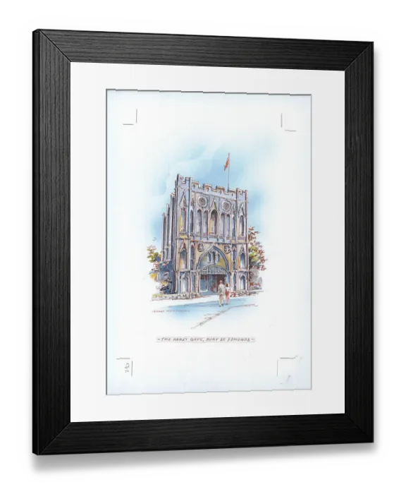 Framed Print : The Abbey Gate, Bury St. Edmunds Framed Print : The Abbey Gate, Bury St. Edmunds