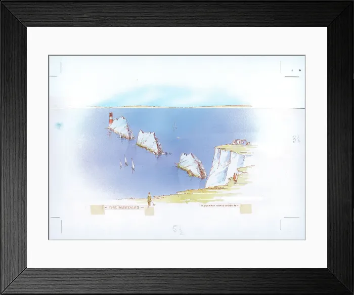 Framed Print : The Needles, Isle of Wight Framed Print : The Needles, Isle of Wight