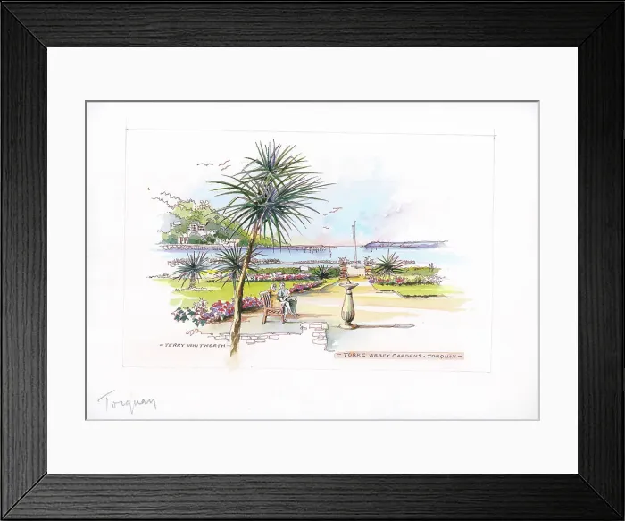 Framed Print : Torre Abbey Gardens, Torquay Framed Print : Torre Abbey Gardens, Torquay