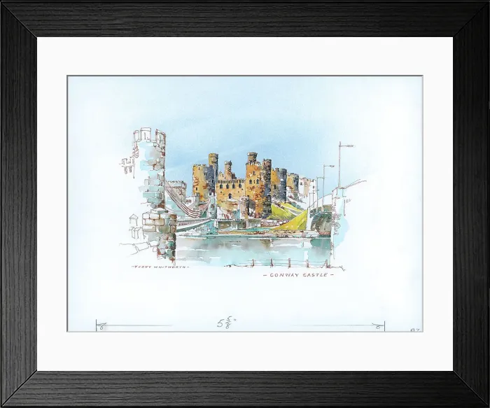 Framed Print : Conwy Castle Framed Print : Conwy Castle