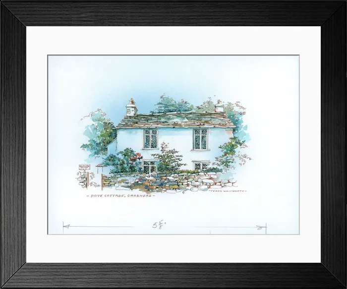 Framed Print : Dove Cottage, Grasmere Framed Print : Dove Cottage, Grasmere