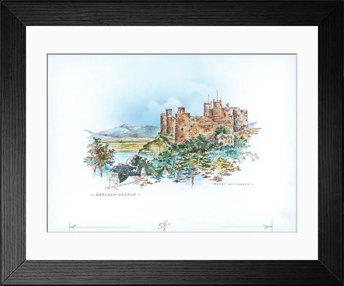 Framed Print : Harlech Castle Framed Print : Harlech Castle