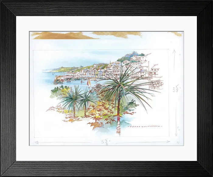 Framed Print : St. Mawes by Terry Whitworth Framed Print : St. Mawes by Terry Whitworth