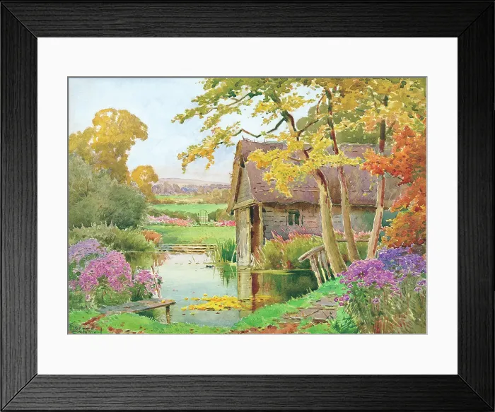 Framed Print : The Boathouse Framed Print : The Boathouse