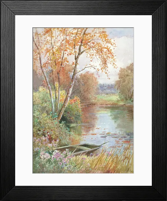 Framed Print : Autumn River Framed Print : Autumn River