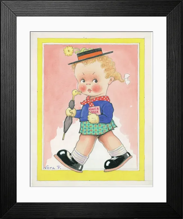 Framed Print : Children playing - domestic settings - humorous card Framed Print : Children playing - domestic settings - humorous card
