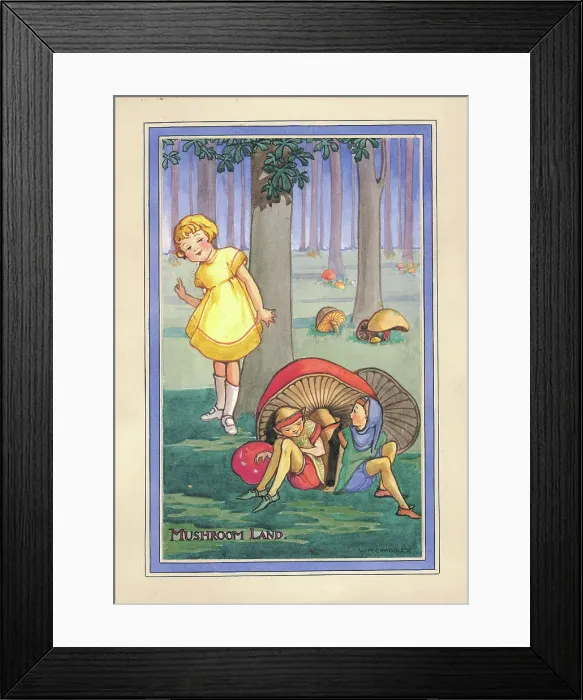 Framed Print : The Fairy Ring Framed Print : The Fairy Ring