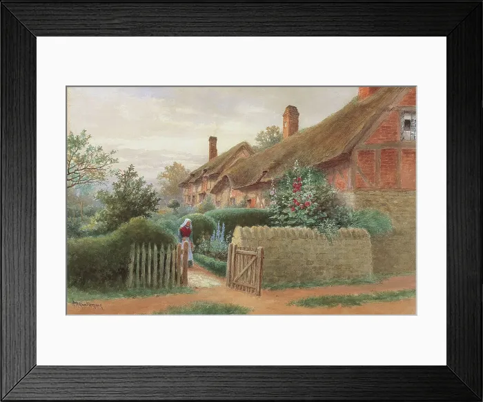 Framed Print : Anne Hathaway's Cottage, Stratford-upon-Avon Framed Print : Anne Hathaway's Cottage, Stratford-upon-Avon