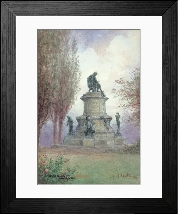 Framed Print : The Gower Monument, Stratford-upon-Avon Framed Print : The Gower Monument, Stratford-upon-Avon