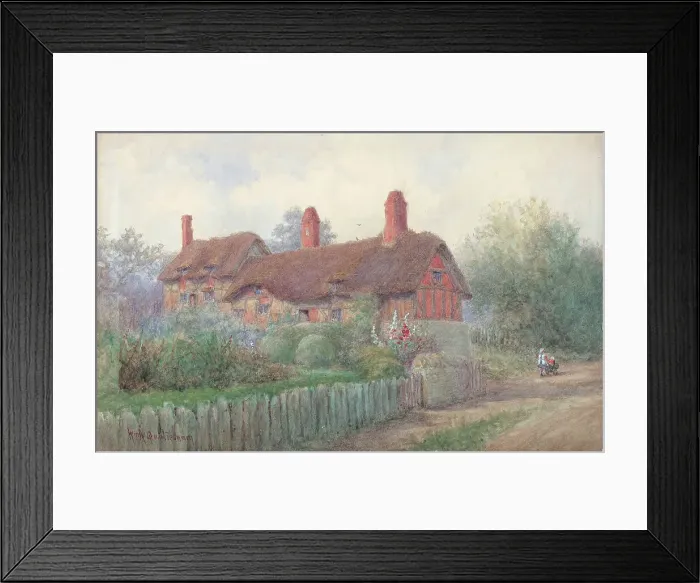 Framed Print : Anne Hathaway's Cottage, Stratford-upon-Avon Framed Print : Anne Hathaway's Cottage, Stratford-upon-Avon