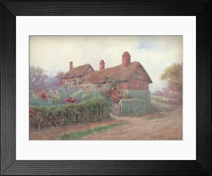 Framed Print : Anne Hathaway's Cottage Shottery Stratford upon Framed Print : Anne Hathaway's Cottage Shottery Stratford upon