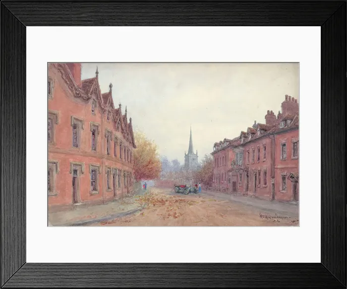 Framed Print : Old Town, Stratford-upon-Avon Framed Print : Old Town, Stratford-upon-Avon