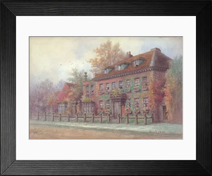 Framed Print : Mason Croft, Stratford-upon-Avon Framed Print : Mason Croft, Stratford-upon-Avon