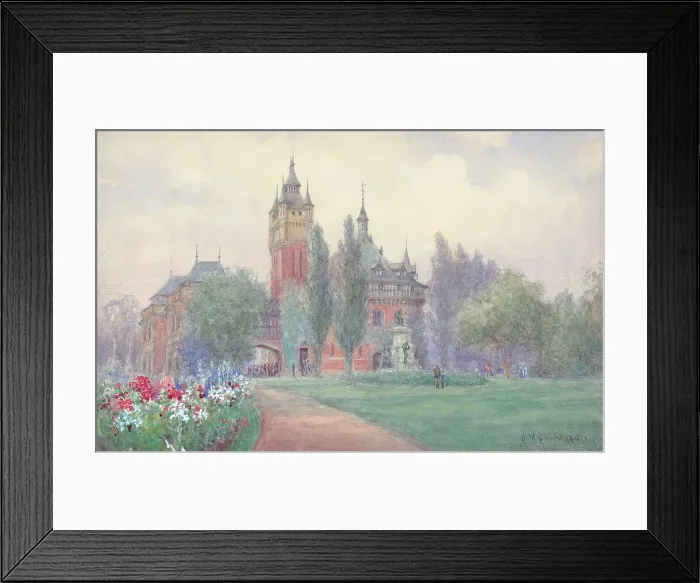 Framed Print : Shakespeare Memorial Theatre, Stratford-upon-Avon Framed Print : Shakespeare Memorial Theatre, Stratford-upon-Avon