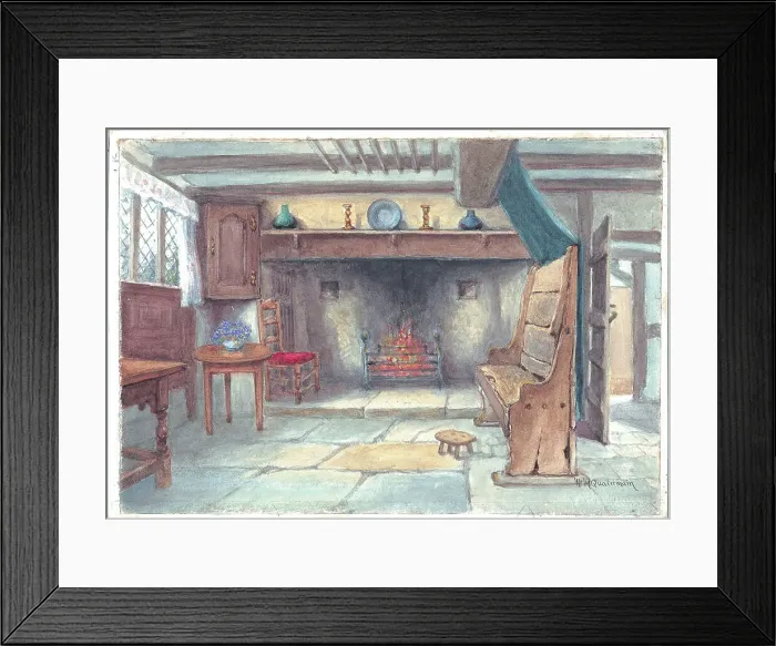 Framed Print : Anne Hathaway's Cottage, Shottery, Stratford upon Avon Framed Print : Anne Hathaway's Cottage, Shottery, Stratford upon Avon