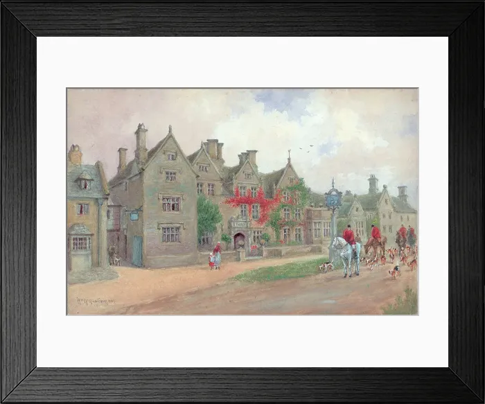 Framed Print : The Lygon Arms, Broadway Framed Print : The Lygon Arms, Broadway