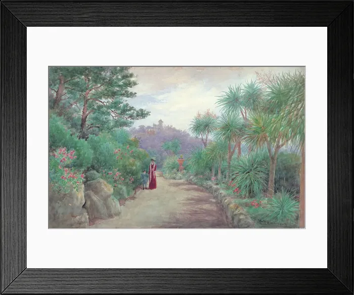 Framed Print : Rock Walk, Torquay Framed Print : Rock Walk, Torquay