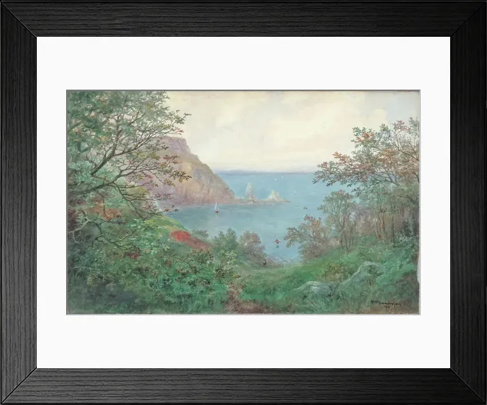 Framed Print : Alum Bay, Isle of Wight Framed Print : Alum Bay, Isle of Wight