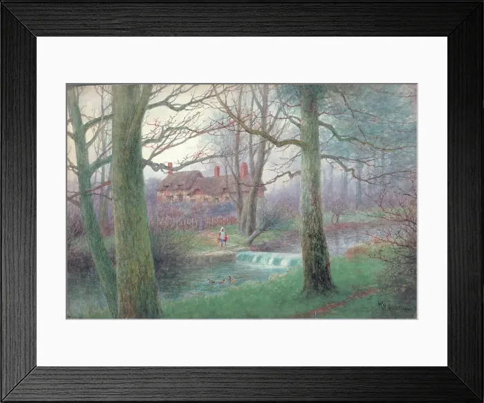 Framed Print : Anne Hathaway's Cottage, Shottery, Stratford upon Avon Framed Print : Anne Hathaway's Cottage, Shottery, Stratford upon Avon