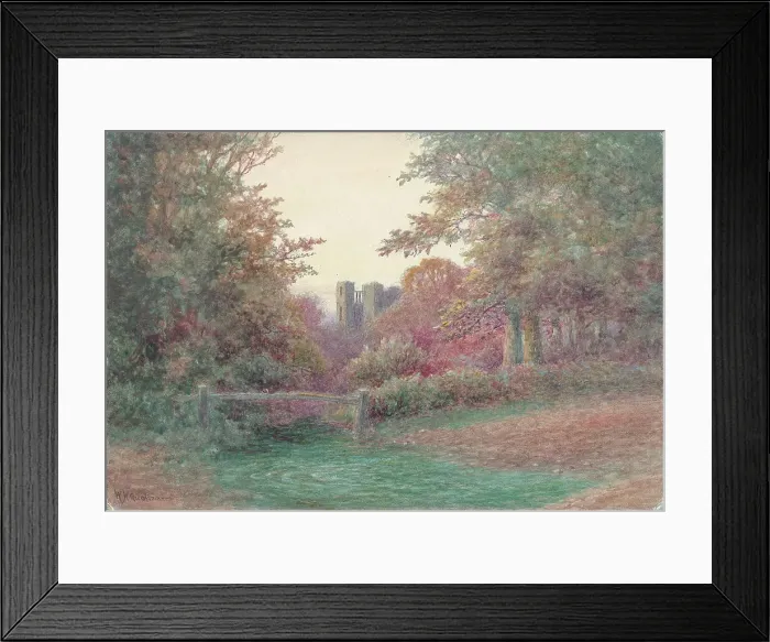 Framed Print : Kenilworth Castle from the pond Framed Print : Kenilworth Castle from the pond