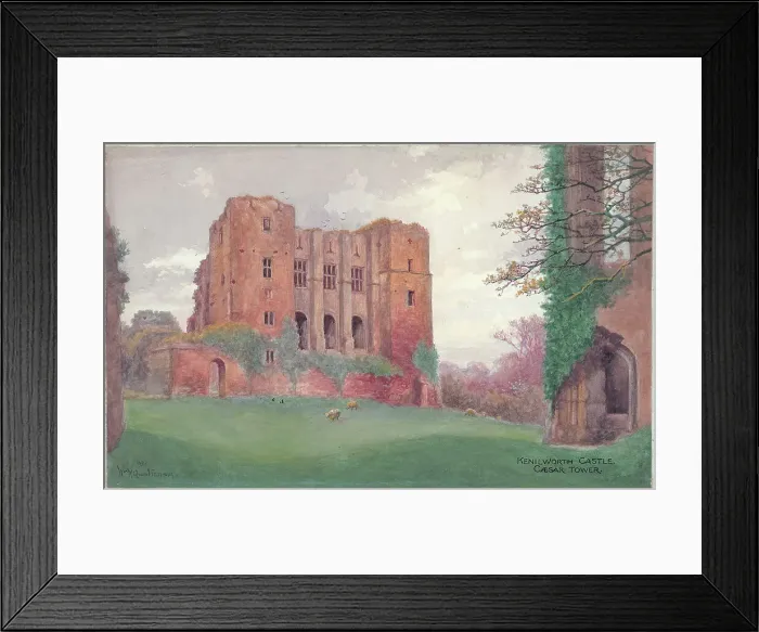 Framed Print : Kenilworth Castle, Caesar Tower Framed Print : Kenilworth Castle, Caesar Tower