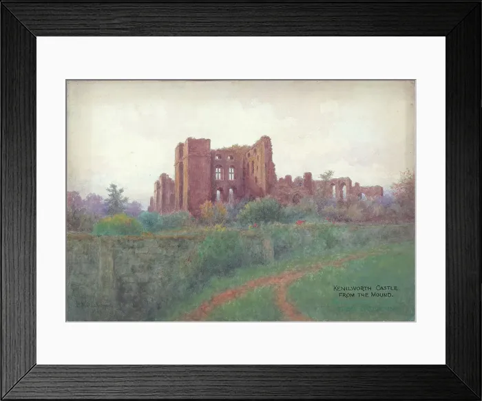 Framed Print : Kenilworth Castle from the Mound Framed Print : Kenilworth Castle from the Mound