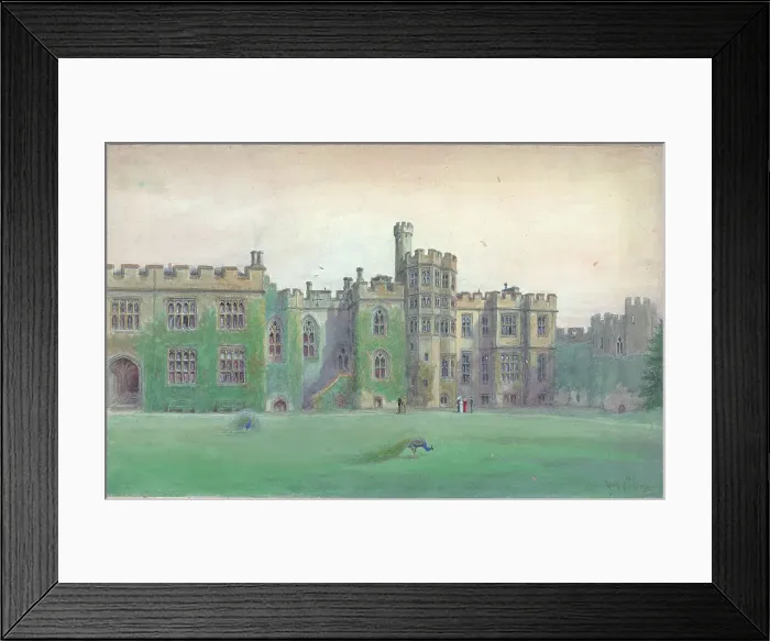Framed Print : Chapel entrance, Warwick Castle Framed Print : Chapel entrance, Warwick Castle