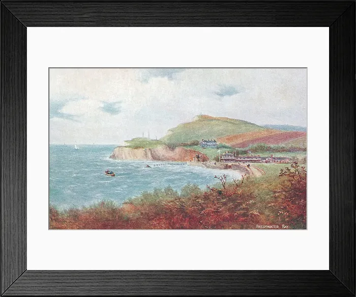 Framed Print : Freshwater Bay Framed Print : Freshwater Bay