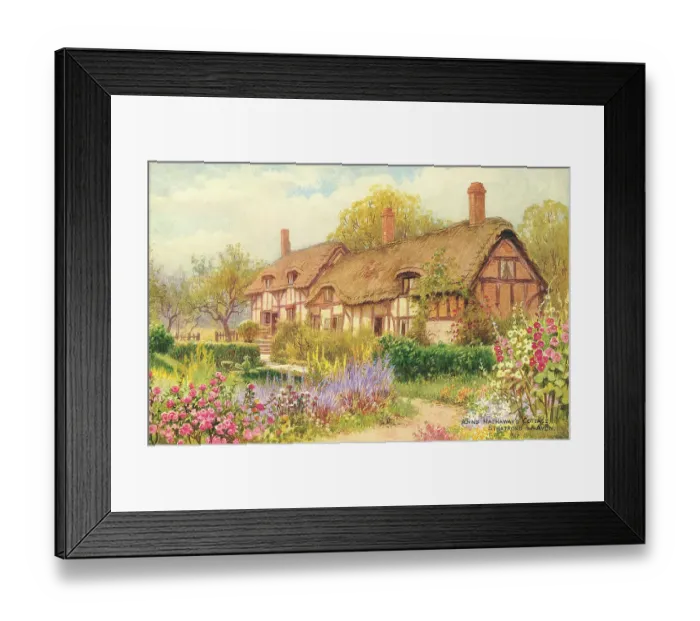 Framed Print : Anne Hathaway's Cottage, Shottery Framed Print : Anne Hathaway's Cottage, Shottery