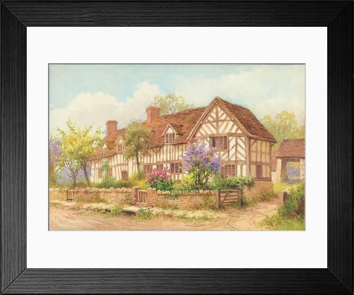 Framed Print : Adam Palmer's Farm, Wilmcote Framed Print : Adam Palmer's Farm, Wilmcote