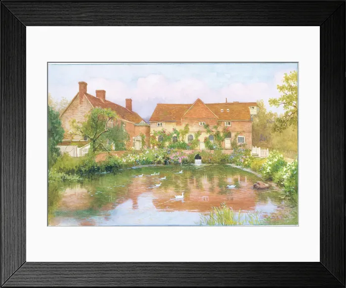 Framed Print : Flatford Mill, Flatford, Suffolk Framed Print : Flatford Mill, Flatford, Suffolk