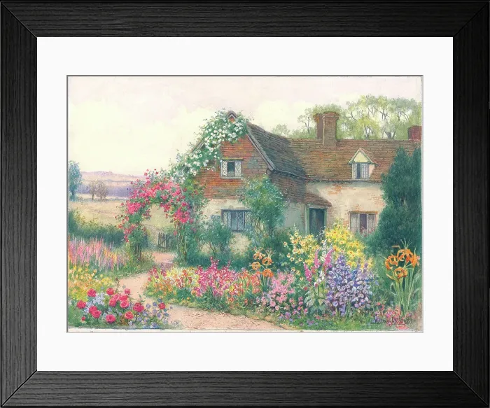 Framed Print : A Surrey Cottage Framed Print : A Surrey Cottage
