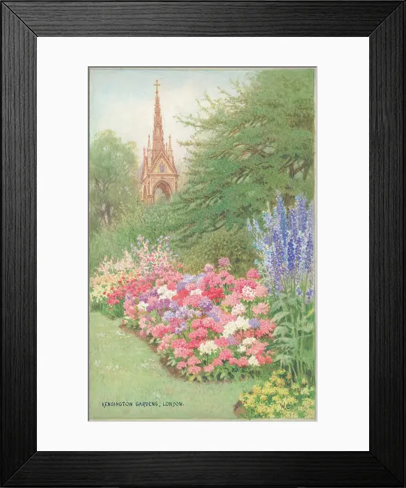 Framed Print : Kensington Gardens, London, London Parks Framed Print : Kensington Gardens, London, London Parks