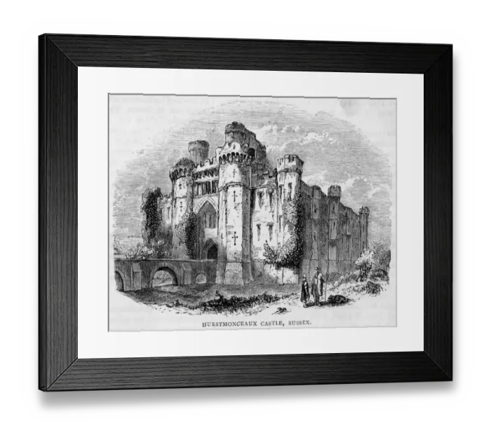 Framed Print : Hurstmonceaux Castle Framed Print : Hurstmonceaux Castle