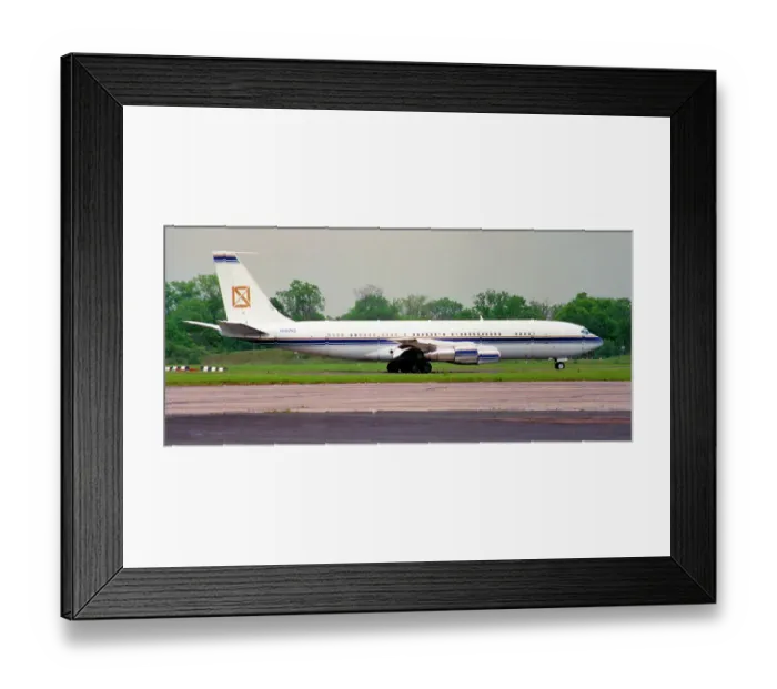 Framed Print : Boeing 707-321B N707KS Framed Print : Boeing 707-321B N707KS