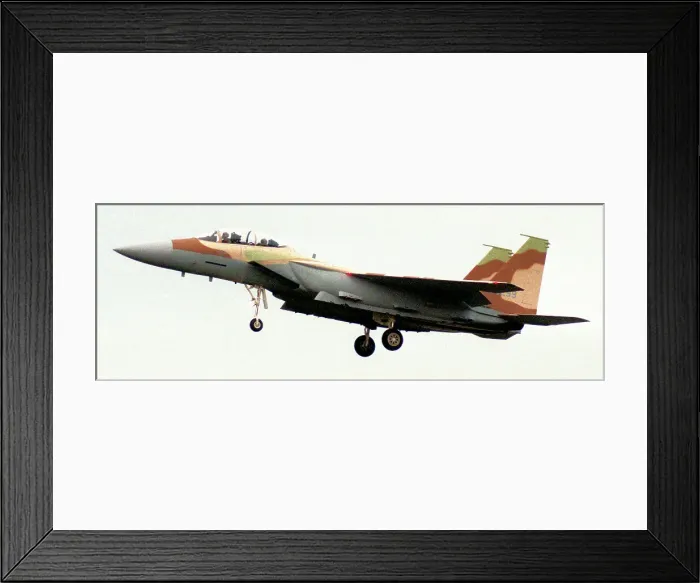 Framed Print : McDonnell Douglas F-15I Ra'am - Thunder - 94-0299 - 244 Framed Print : McDonnell Douglas F-15I Ra'am - Thunder - 94-0299 - 244