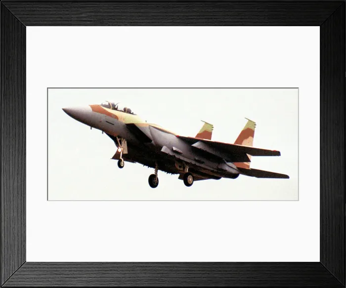 Framed Print : McDonnell Douglas F-15I Ra'am - Thunder - 94-0299 - 244 Framed Print : McDonnell Douglas F-15I Ra'am - Thunder - 94-0299 - 244