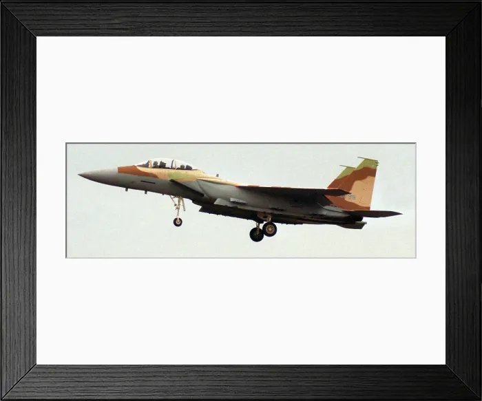 Framed Print : McDonnell Douglas F-15I Ra'am - Thunder - 94-0299 - 244 Framed Print : McDonnell Douglas F-15I Ra'am - Thunder - 94-0299 - 244